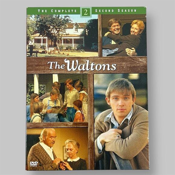 The Waltons: Complete Second Season 2 (DVD Box 5 Disc Set) Slip Cover -Excellent - Picture 1 of 13